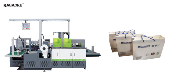 paper bag stringing machine